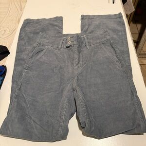 American Eagle Outfitters blue Corduroy bootcut pants